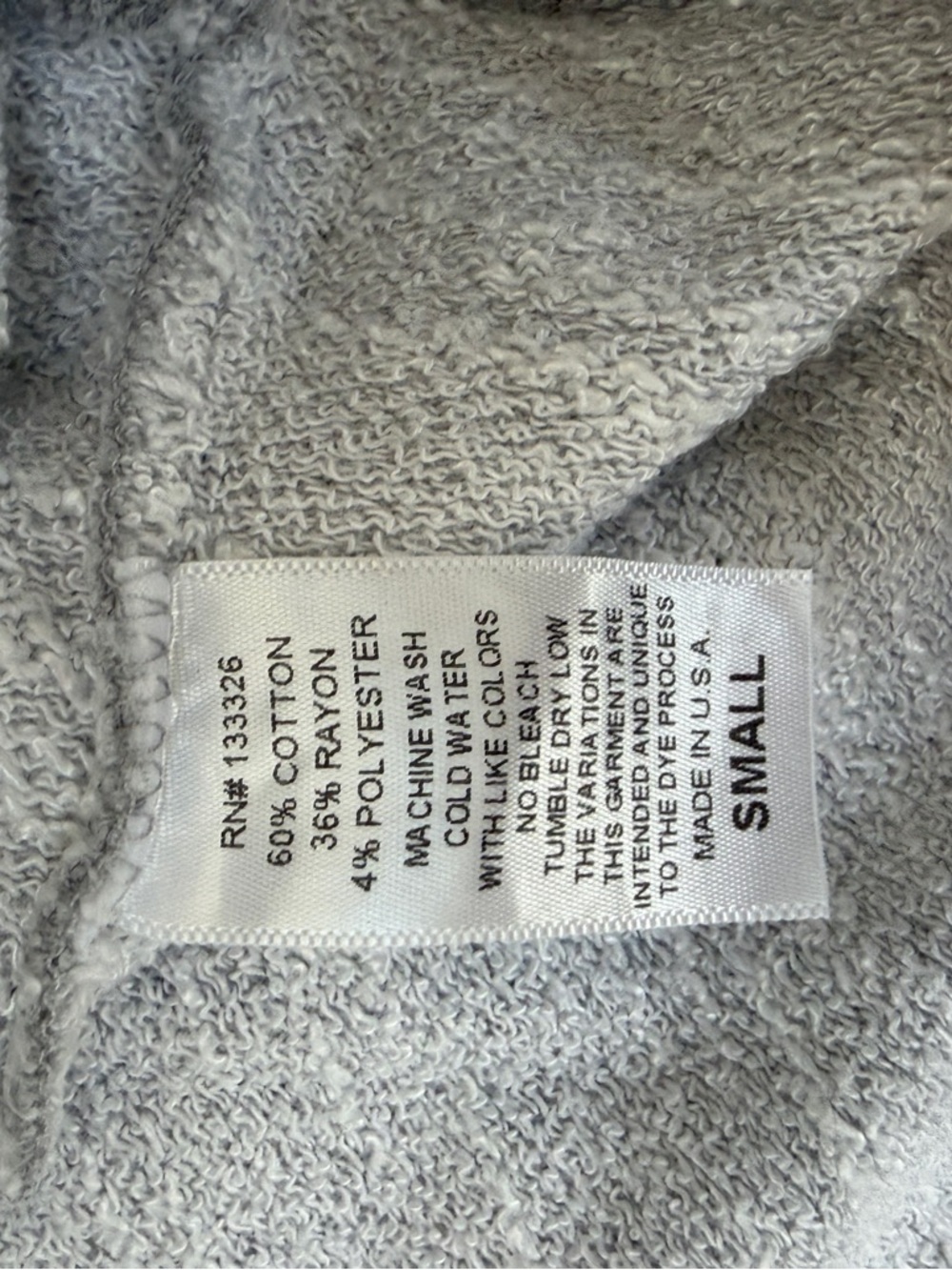 Retro brand Women’s Gray New York City Crewneck Sweatshirt. Size Small. NWOT. - Picture 6 of 6